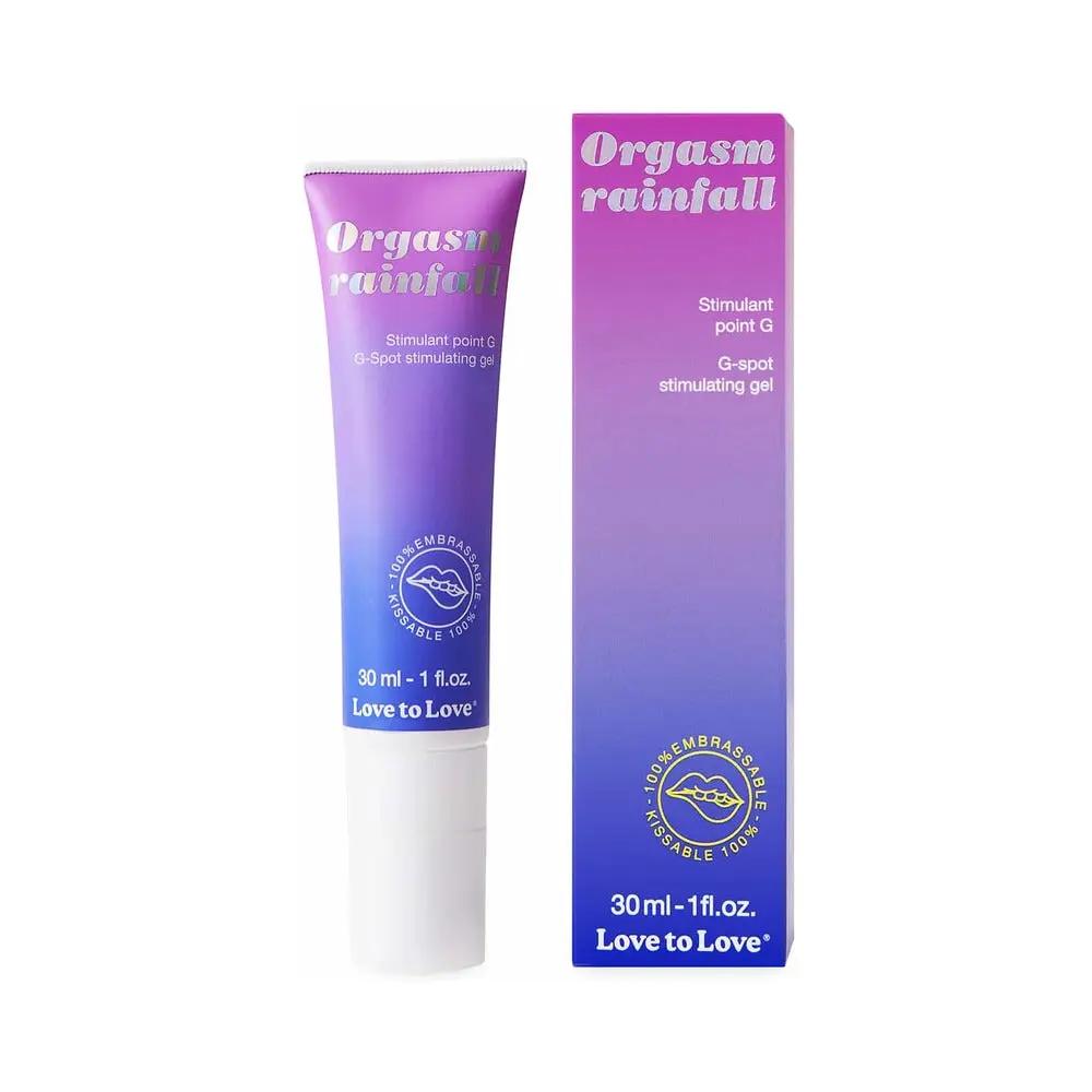 Love to Love Orgasm Rainfall G-Spot Stimulating Gel 1 oz. by Lovely Planet