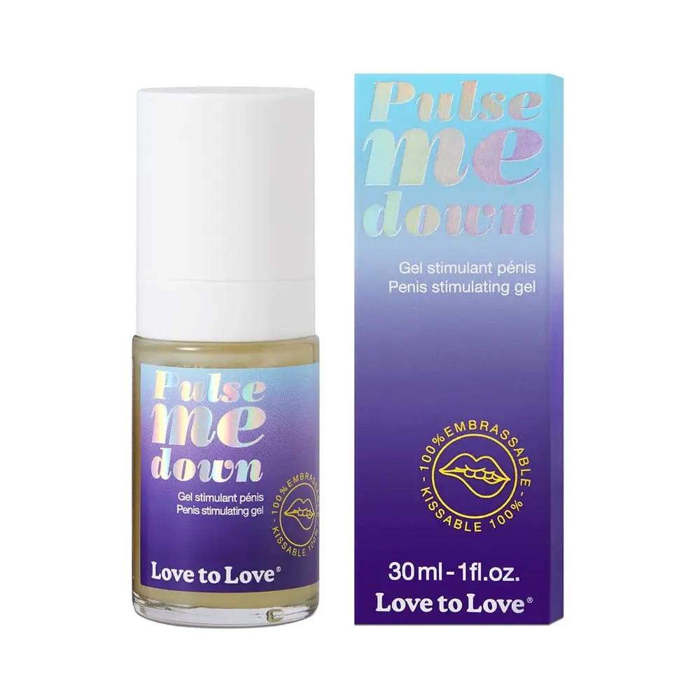 Love to Love Pulse Me Down Penis Stimulating Gel 1 oz. by Lovely Planet