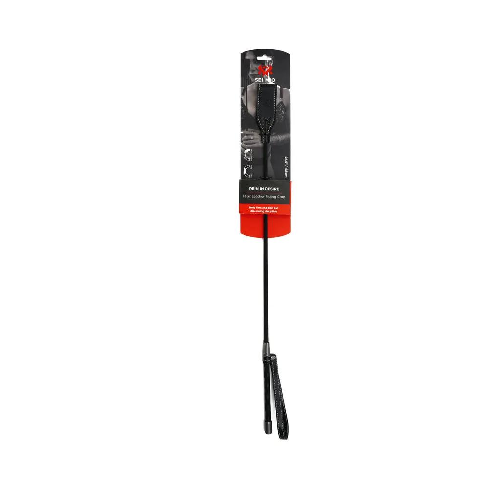 SEI MIO Rein in Desire Faux Leather Riding Crop by Creative Conceptions