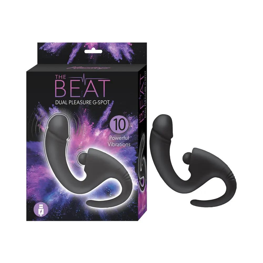 The Beat Dual Pleasure G-Spot Black by Nasstoys
