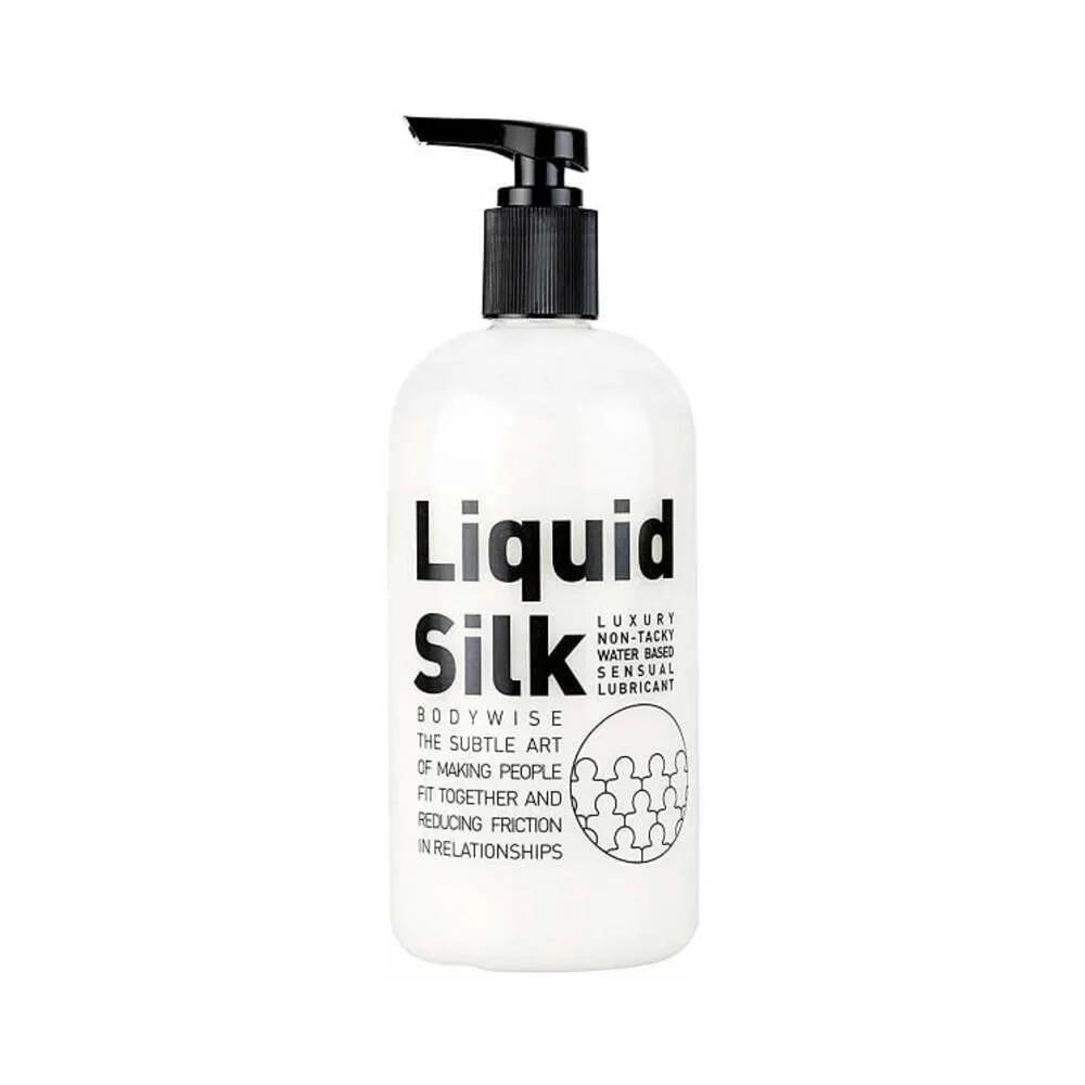 Liquid Silk Lubricant White 250 ml / 8.45 oz. by Liquid Silk