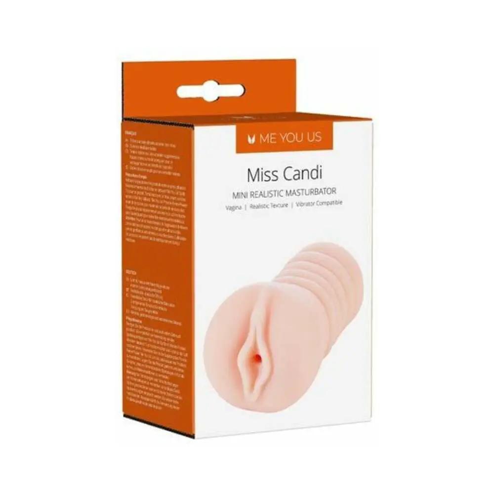 Me You Us Miss Candi Mini Realistic Masturbator Vanilla by Me You Us