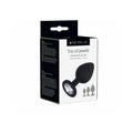 Me You Us Trio of Jewels 3-Piece Training Plug Set Black by Me You Us