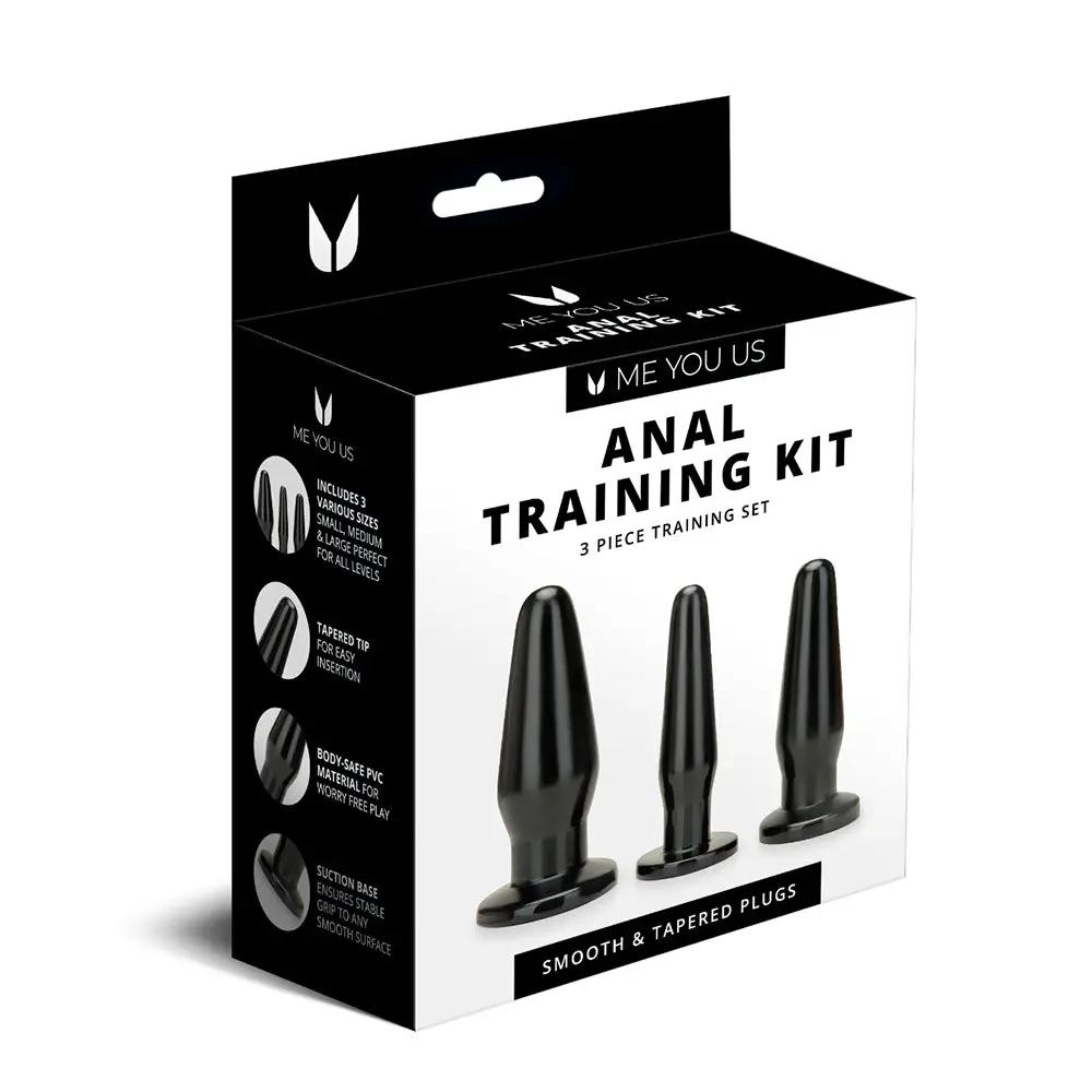 Me You Us Anal Training Kit 3-Piece Plug Set by Me You Us