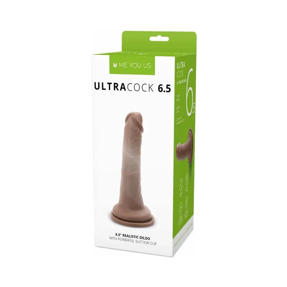 Me You Us Ultra Cock 6.5 in. Realistic Dildo Caramel by Me You Us
