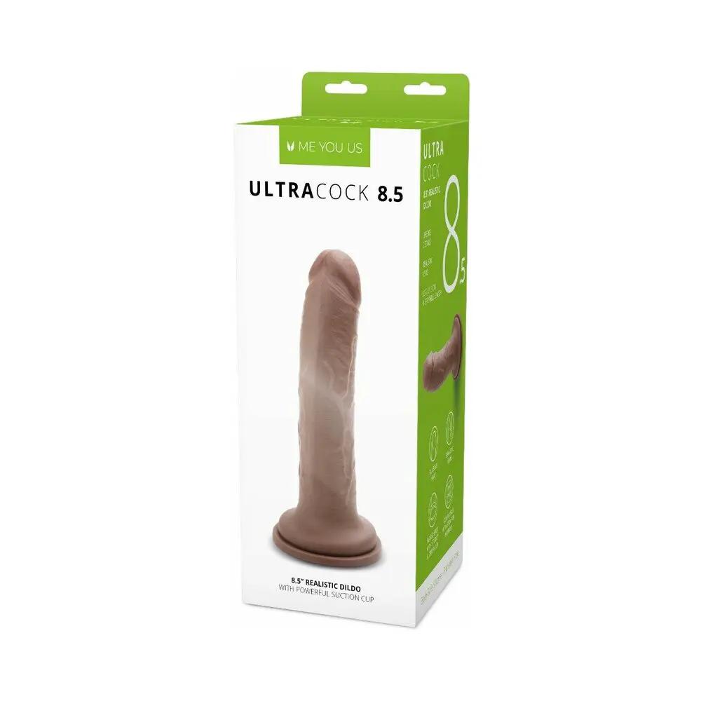 Me You Us Ultra Cock 8.5 in. Realistic Dildo Caramel by Me You Us