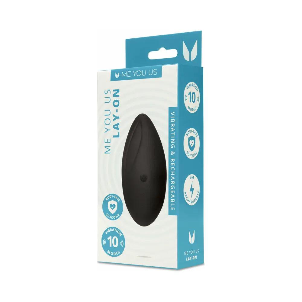 Me You Us Lay-On Vibrator Black by Me You Us