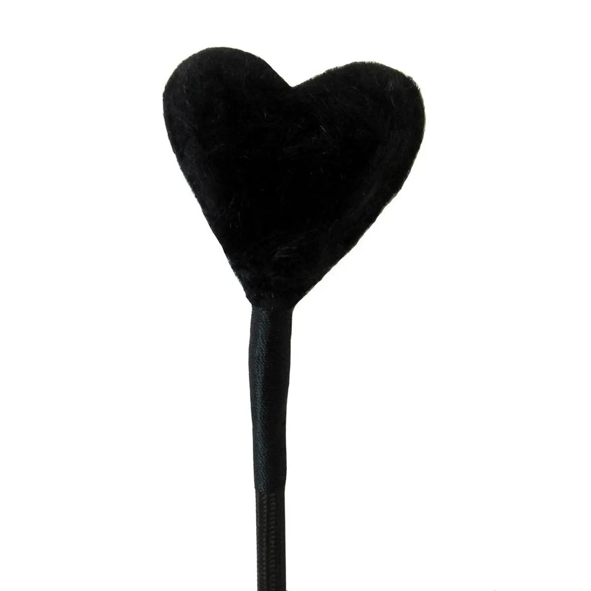 Heart Fluff Tip Crop Black by Ruff Doggie Styles