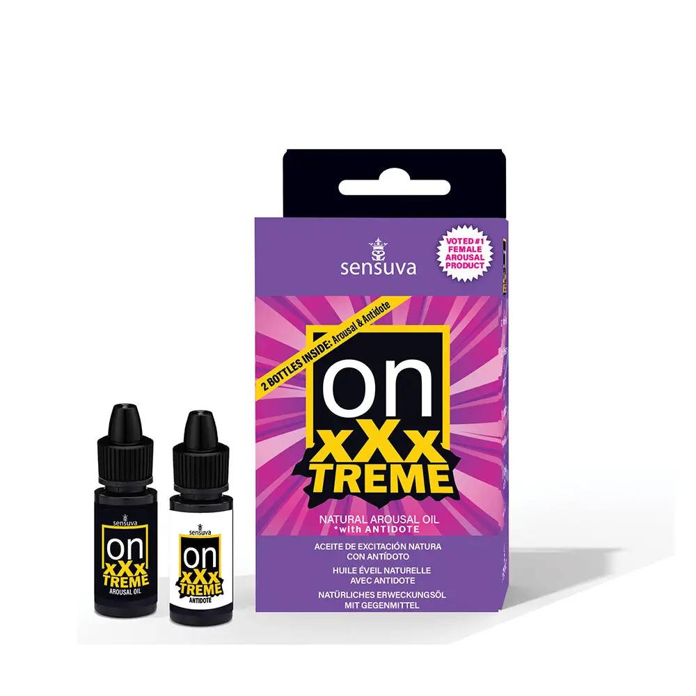 On xXxTreme Arousal Oil 5ml Medium Box by Sensuva