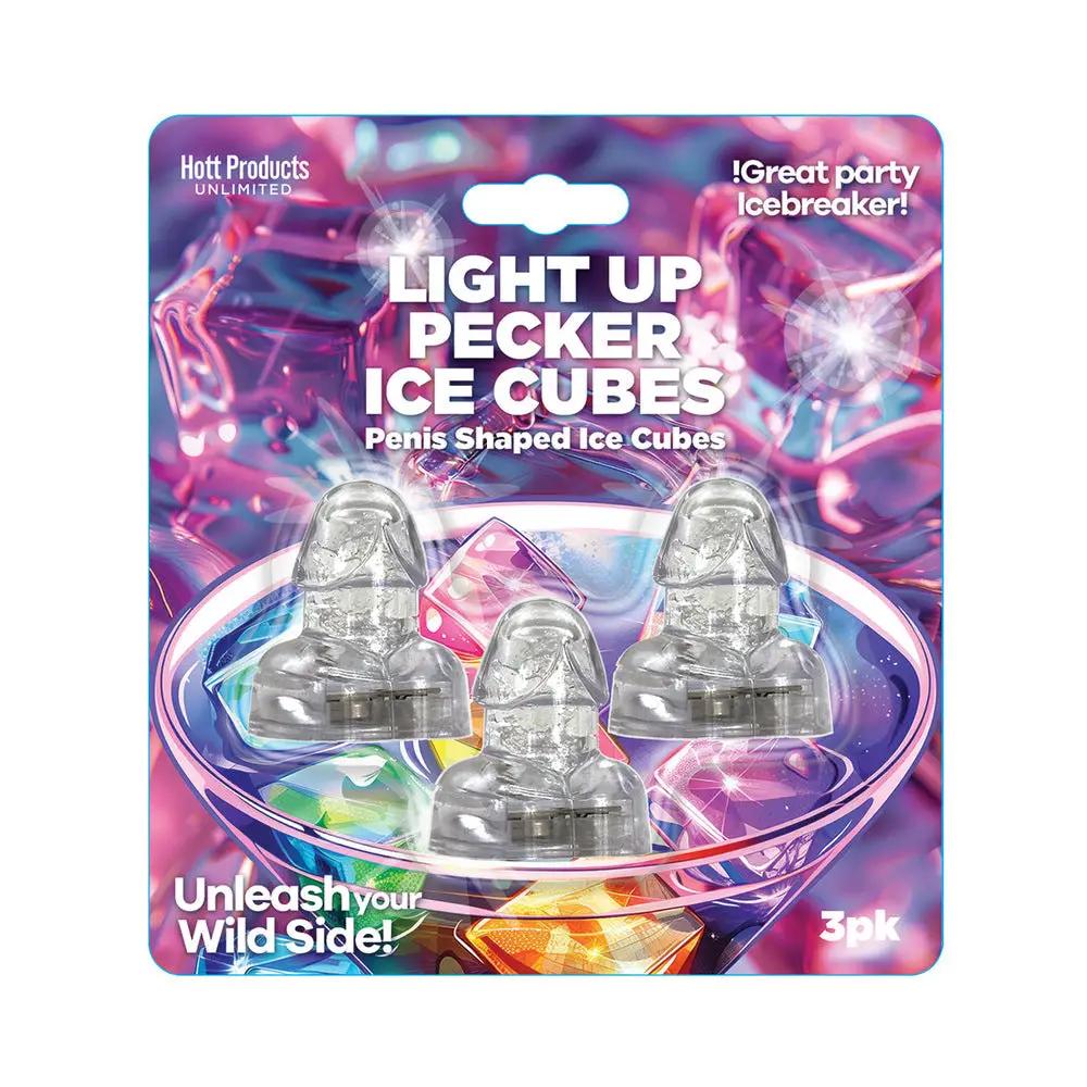 Light Up Penis Ice Cubes 3-Pack by Hott Products