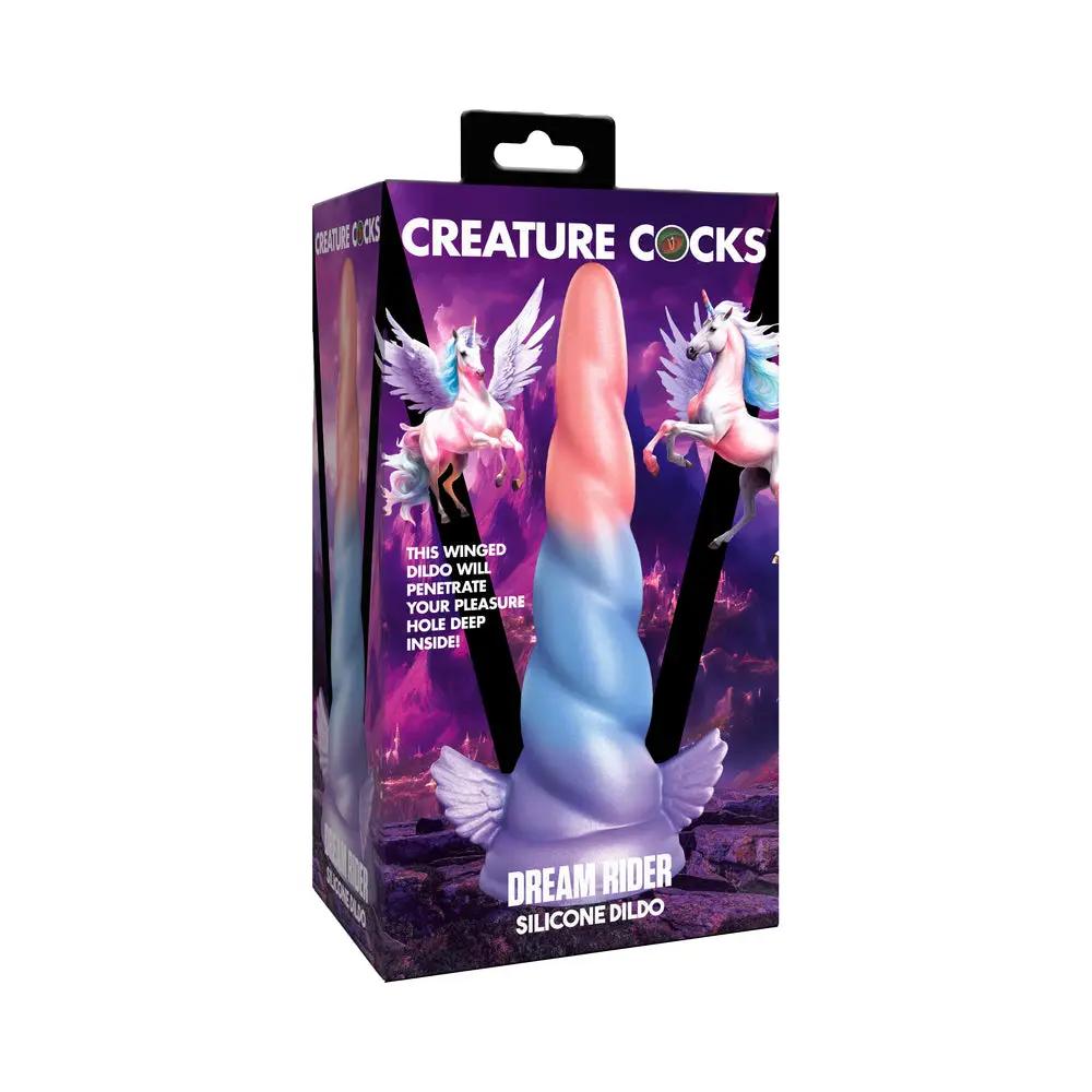 Creature Cocks Dream Rider Silicone Dildo by XR Brands