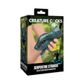 Creature Cocks Serpentine Stroker Silicone Masturbator Green by XR Brands