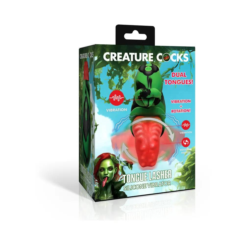 Creature Cocks Tongue Lasher Silicone Vibrator by XR Brands