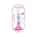 Cotton Candy Dirty Talk Fuck Me 8 in. Silicone Dildo by Hott Products