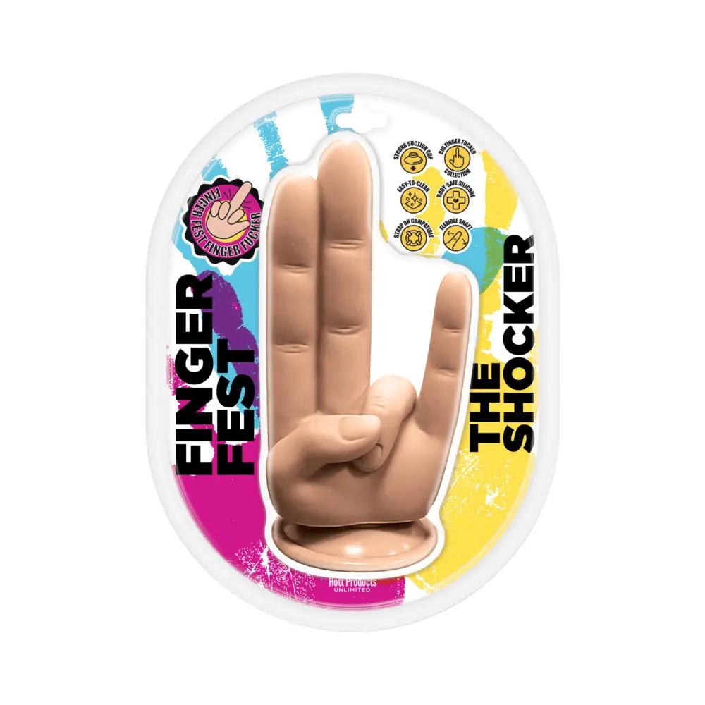 Finger Fest The Shocker Beige by Hott Products
