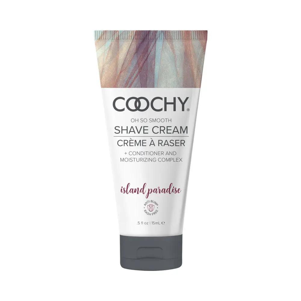 Coochy Shave Cream Island Paradise 0.5 oz. by Coochy