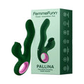 FemmeFunn Pallina Triple Action Thumping Rabbit Vibrator Dark Green by FemmeFunn