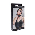 Sportsheets Velvet Noir Collar & Leash by Sportsheets