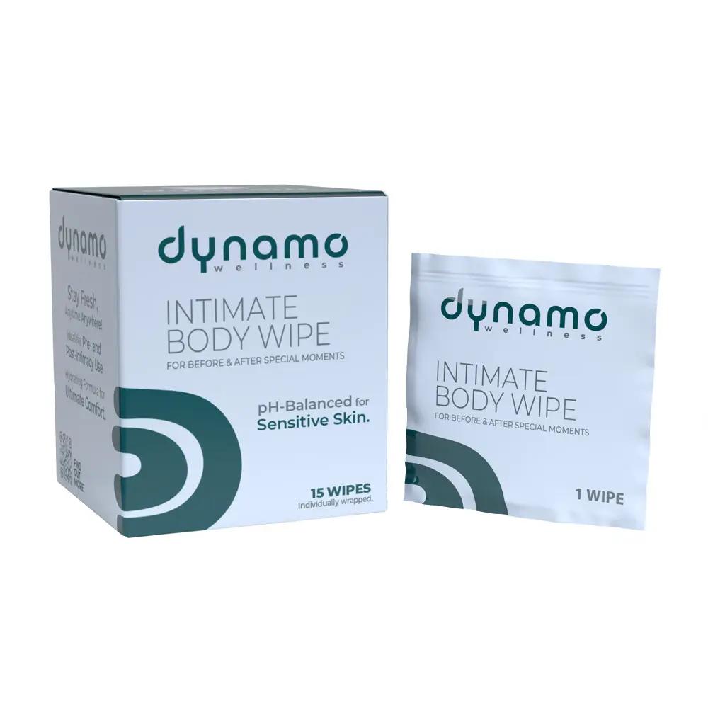 Dynamo Wellness Intimate Body Wipes 15-Pack by Dynamo Wellness