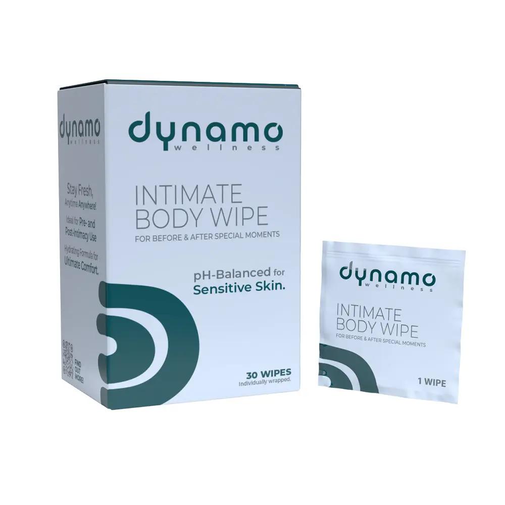 Dynamo Wellness Intimate Body Wipes 30-Pack by Dynamo Wellness