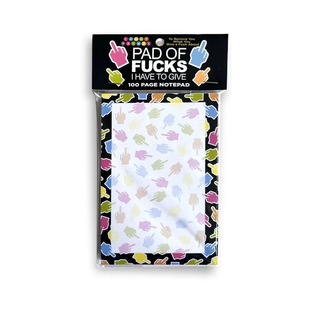 Pad of Fucks I Have to Give Notepad by Little Genie