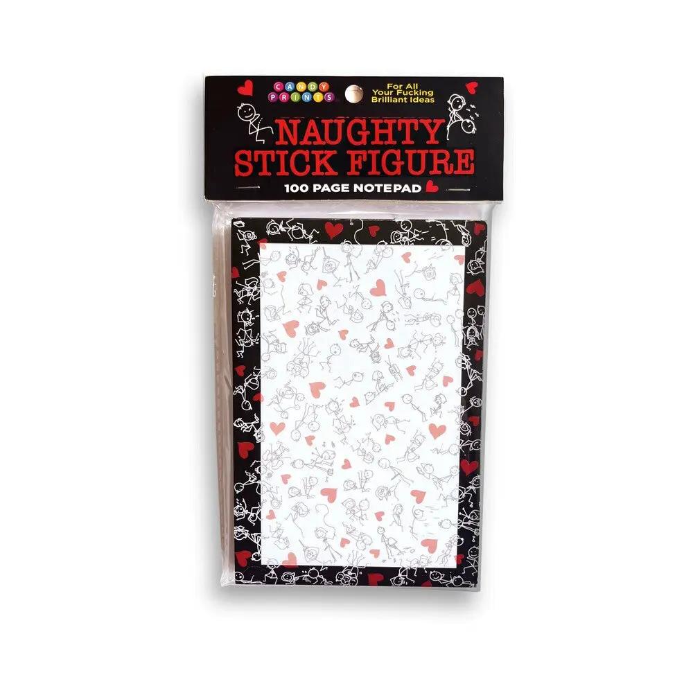 Naughty Stick Figure Notepad by Little Genie