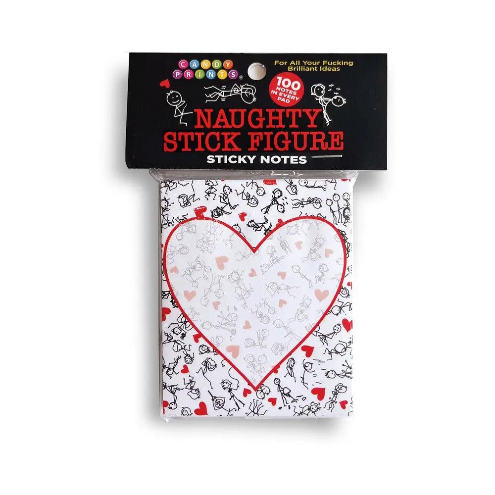 Naughty Stick Figure Sticky Notes by Little Genie