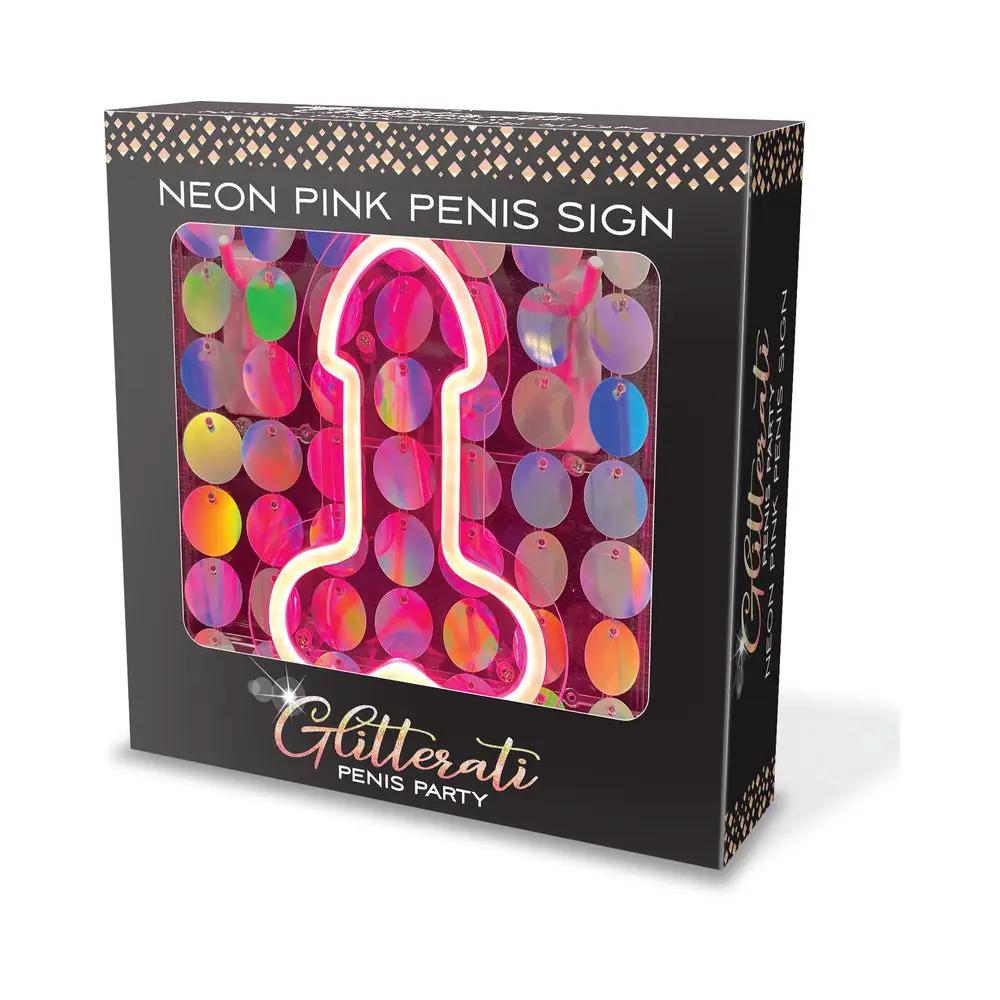 Neon Penis Light Up Sign by Little Genie