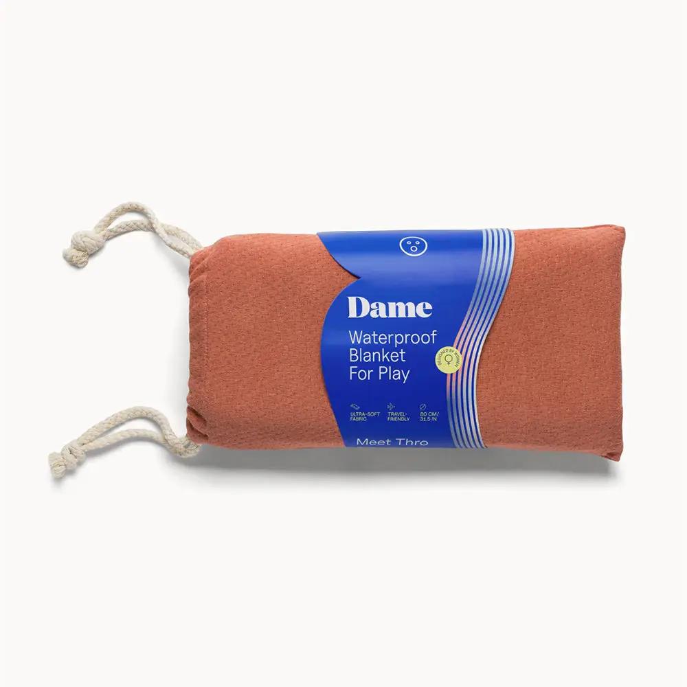 Dame Thro Waterproof Sex Blanket Copper by Dame