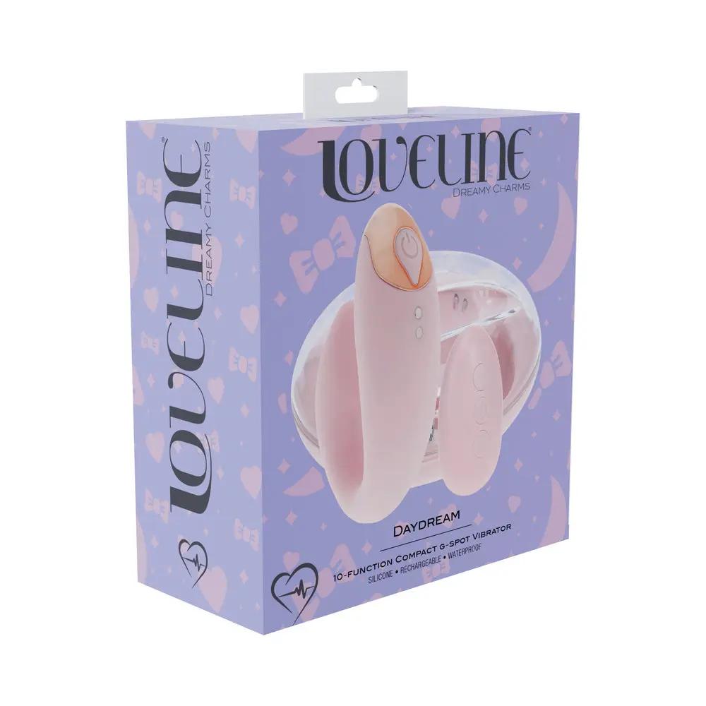 LoveLine Daydream AirTapTech Rechargeable Vibrator Pink by Shots
