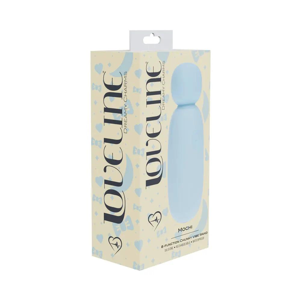 LoveLine Mochi Rechargeable Vibrator Waterproof Blue by Shots