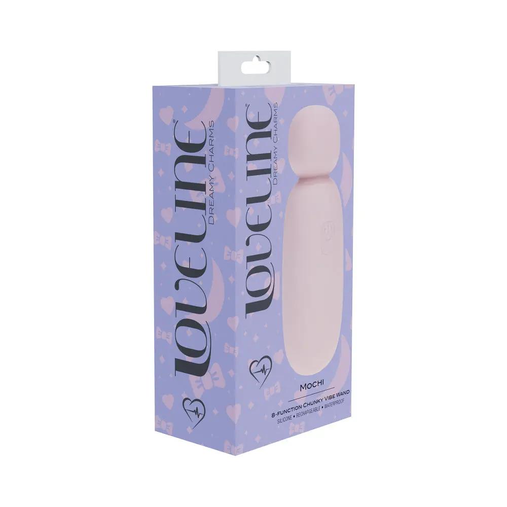LoveLine Mochi Rechargeable Vibrator Waterproof Pink by Shots