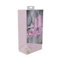Ouch! International Paris Collection Metal Anal Plug Set Pink by Shots