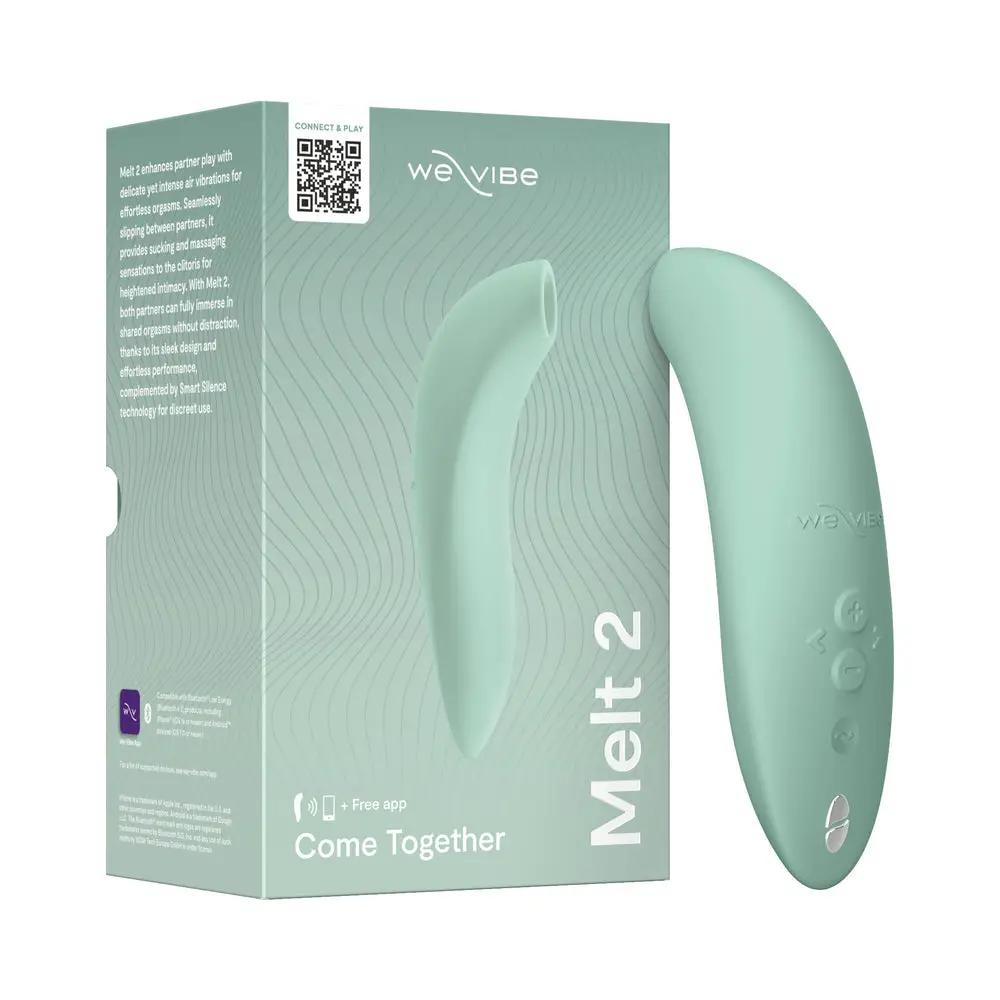 We-Vibe Melt 2 Pleasure Air Clit Stim Sage by We-Vibe