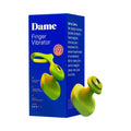 Dame Fin 2.0 Finger Vibrator Citrus by Dame