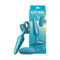 Luv Inc. Pr37: Pointy Ring Luv Plug Metallic Blue by Luv Inc.