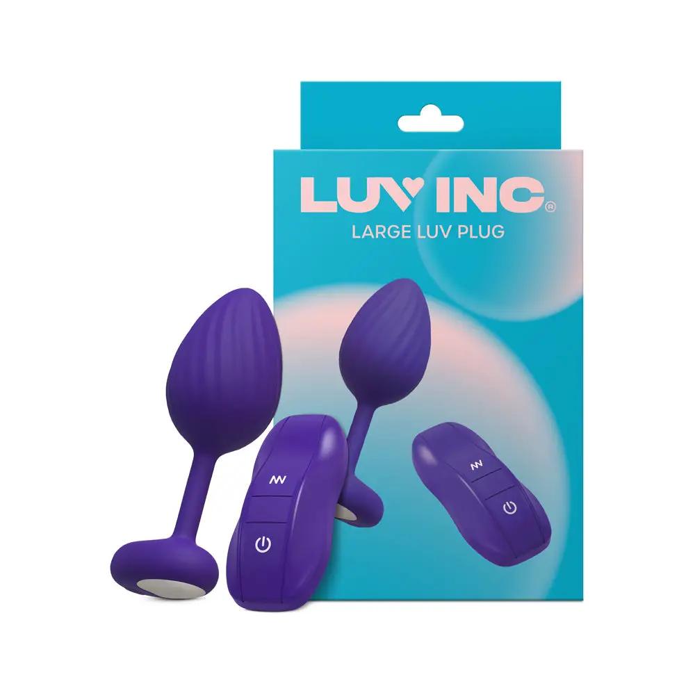 Luv Inc. Lp41: Luv Plug Purple Large by Luv Inc.