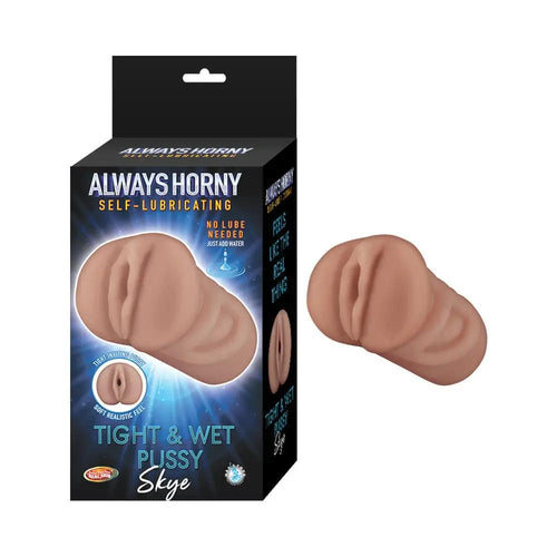 Always Horny Self-Lubricating Masturbator Skye Brown by Nasstoys