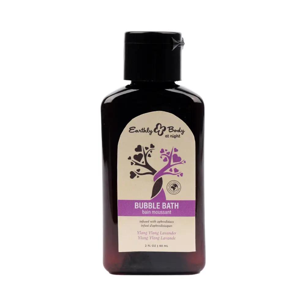 Earthly Body At Night Aphrodisiac Bubble Bath Ylang Ylang Lavender 2 oz. by Earthly Body