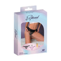Magic Silk Pheromone Panties Flutter Thong 2-Pack Lilac/Black L/XL by Magic Silk