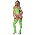 Magic Silk Seamless Bodystocking Neon Lime O/S by Magic Silk