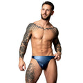 Male Power Liquid Onyx 2.0 Thong Blue S/M by Male Power