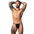 Male Power Liquid Onyx 2.0 Posing Strap Black O/S by Male Power