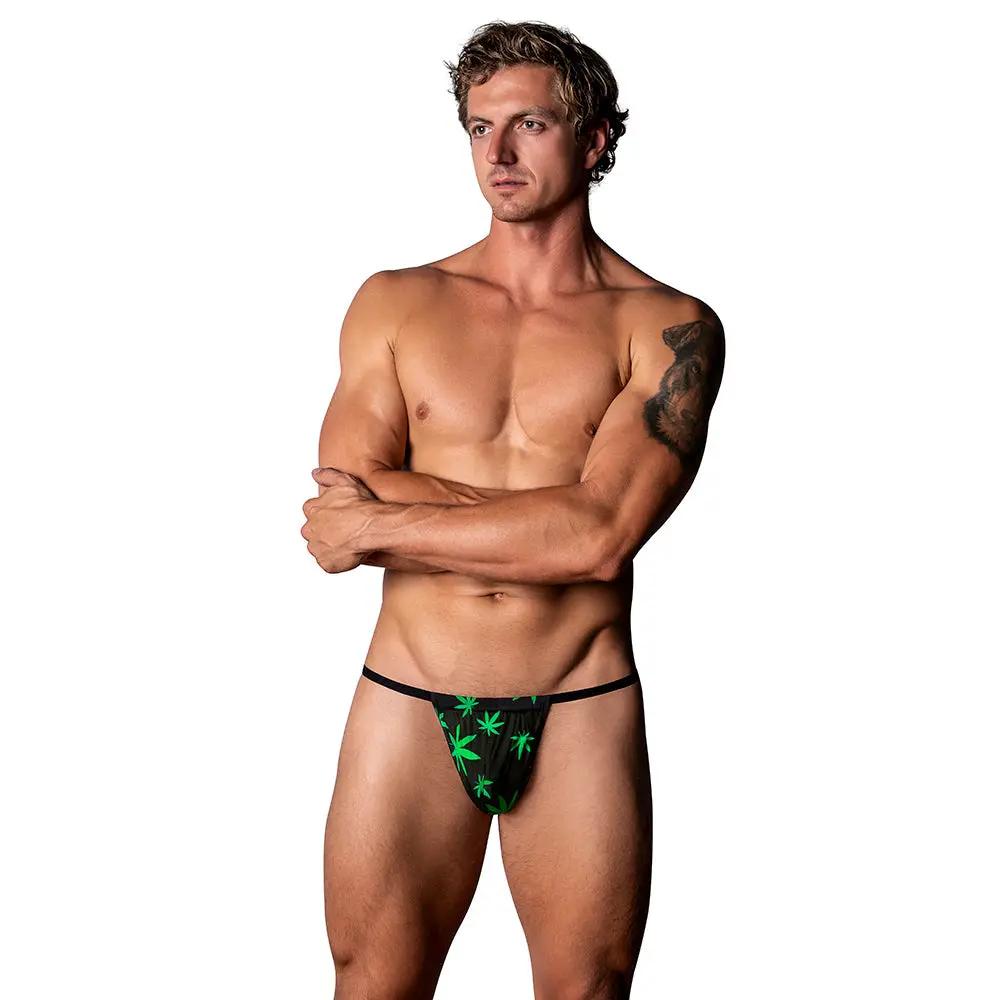 Male Power The Matchmaker Uplift Bong Thong Pot Leaf O/S by Male Power