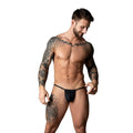 Male Power The Ultimate Duo CRR Pouch G-String & Red Cock Ring Black S/M by Male Power