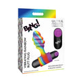 BANG! Vibrating Rainbow Butt Plug by XR Brands