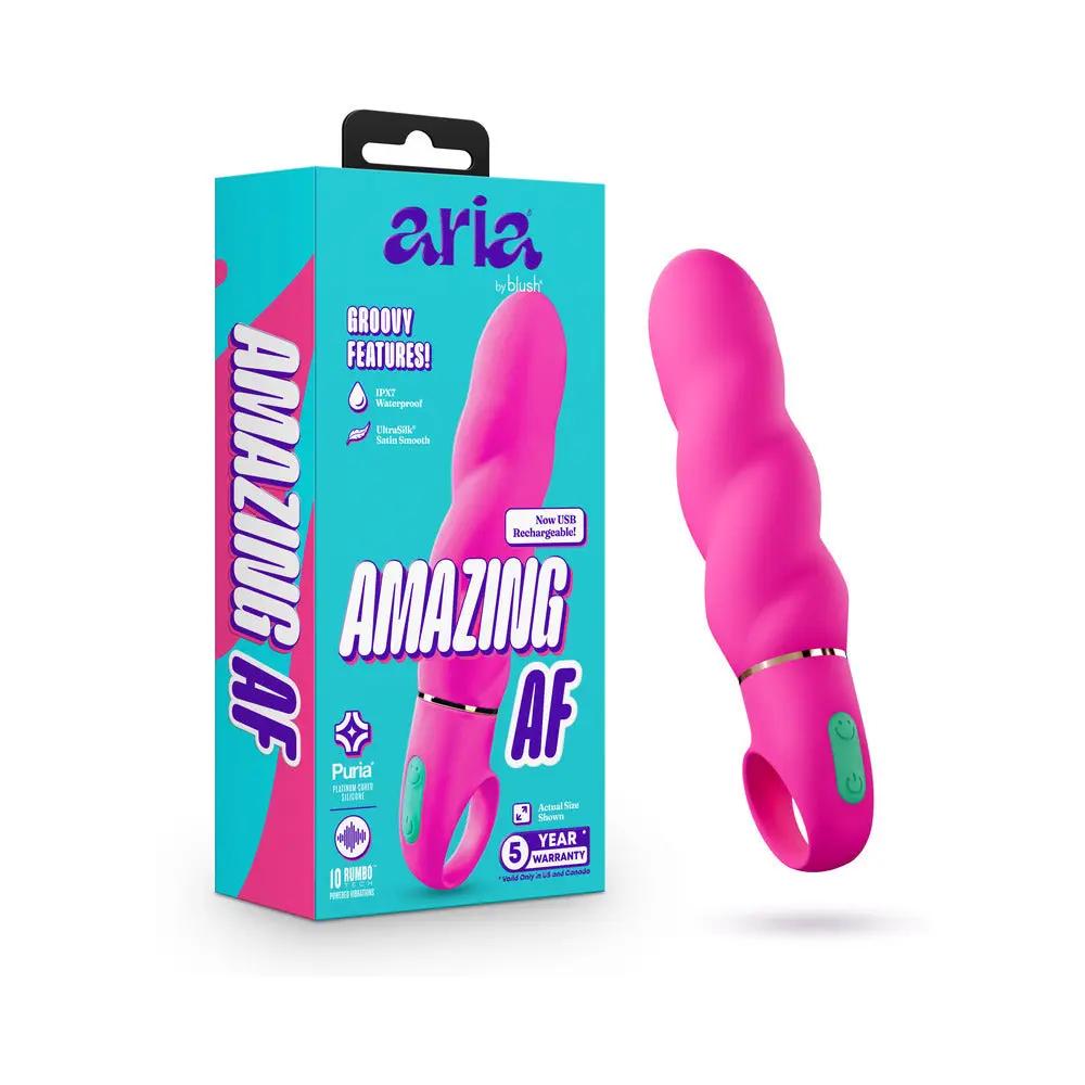 Aria Amazing AF 2.0 Rechargeable Vibe Fuchsia by Blush