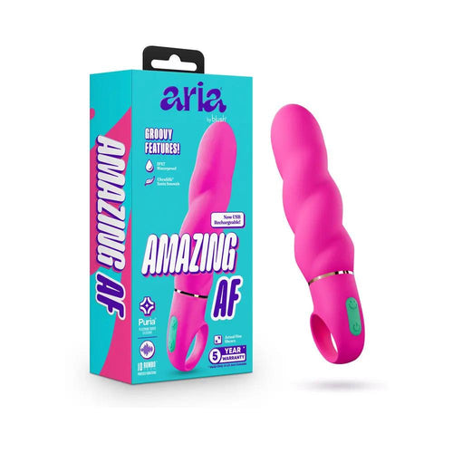 Aria Amazing AF 2.0 Rechargeable Vibe Fuchsia by Blush