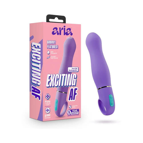 Aria Exciting AF 2.0 Rechargeable Vibe Indigo by Blush