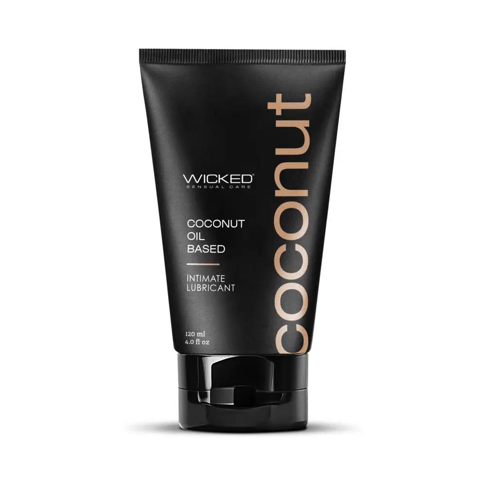 Wicked Coconut Oil Based Lubricant 4 oz. by Wicked
